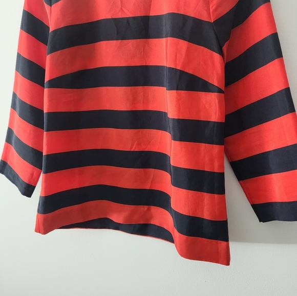 J. Crew Striped Blouse - Picture 6 of 10